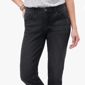 NWT Democracy “AB” Tech Girlfriend Straight Leg Jeans